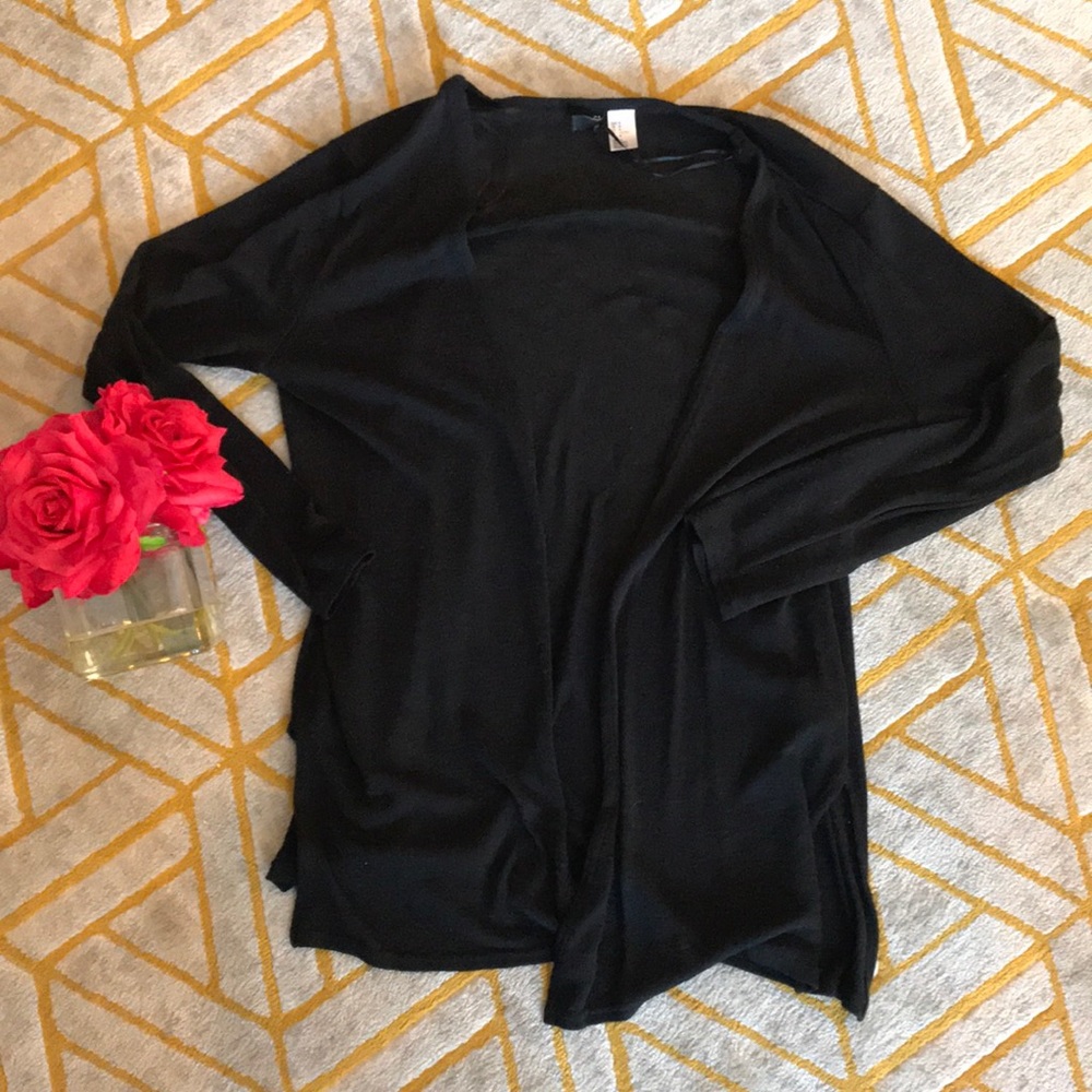 H&M black cardigan